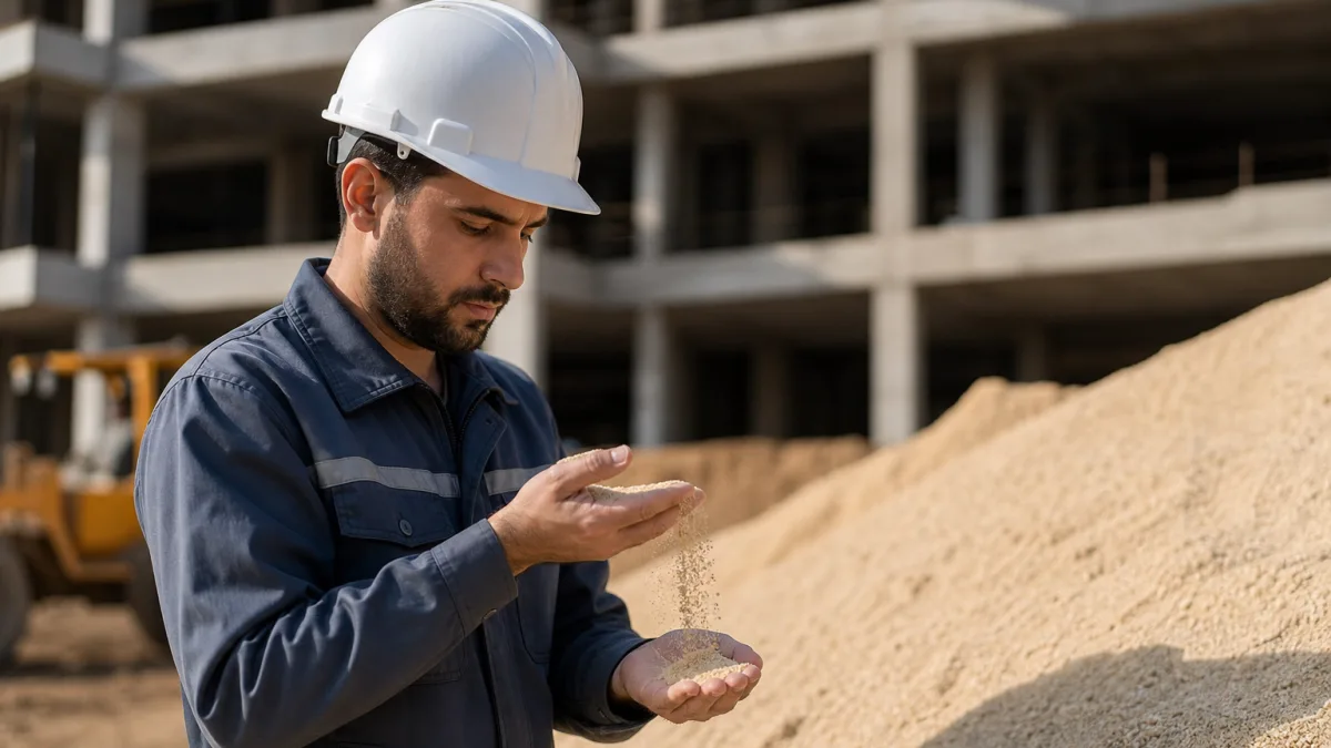 سیلیس البرز برای تولید بتن سبک با دانه‌بندی دقیق