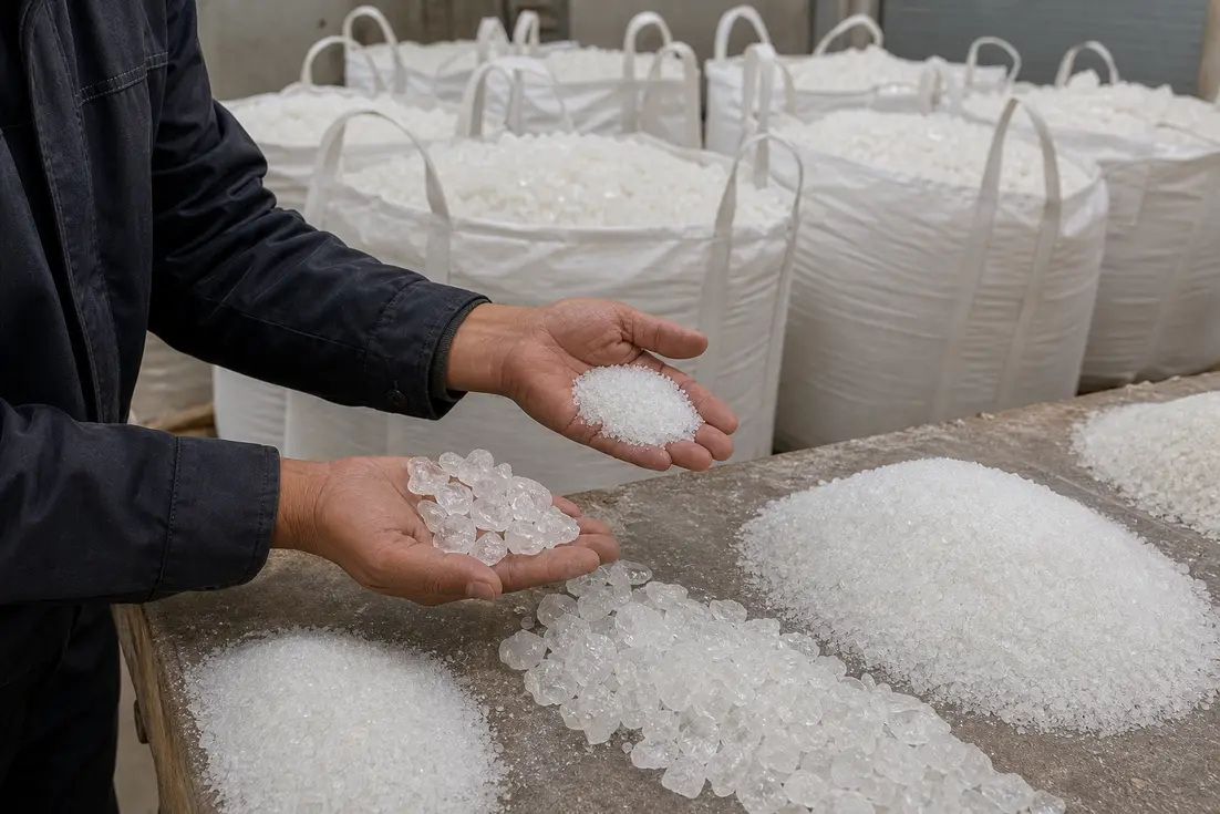 سیلیس پتاس راهنمای انتخاب گرید مناسب برای صنایع مختلف
